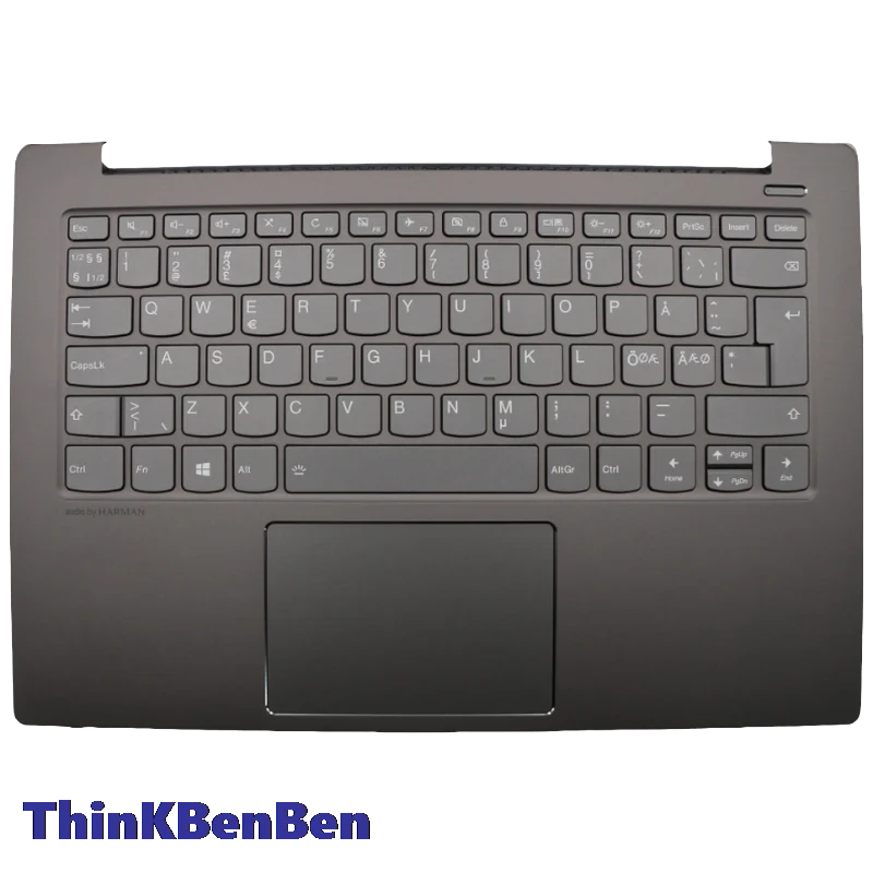 NDC Nordic Onyx Black Keyboard Upper Case Palmrest Shell Cover For Lenovo Ideapad 530S 14 14IKB 14ARR 5CB0R11909
NDC Nordic Onyx Black Keyboard Upper Case Palmrest Shell Cover For Lenovo Ideapad 530S 14 14IKB 14ARR 5CB0R11909
