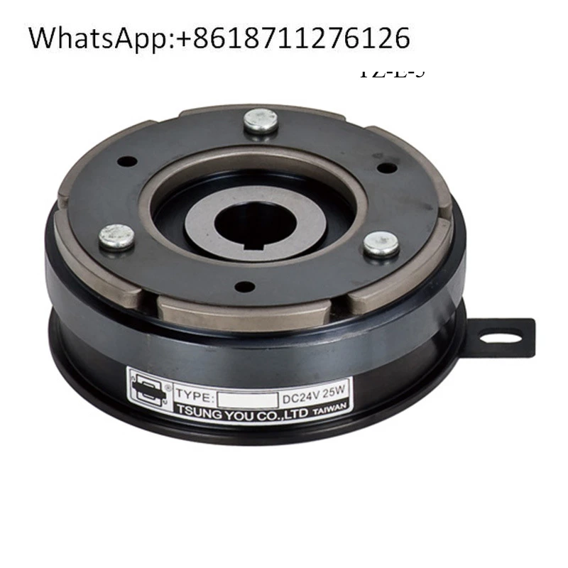 YZ-E-5 Электромагнитная муфта Cong You Электромеханический тормоз TSUNGYOU DC24V
YZ-E-5 Электромагнитная муфта Cong You Электромеханический тормоз TSUNGYOU DC24V