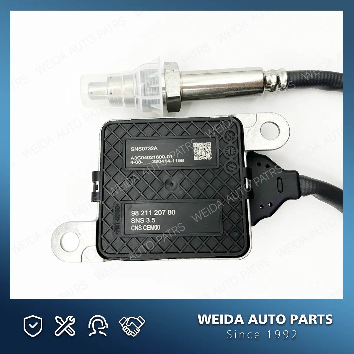 Nitrogen Oxide Sensor Nox Sensor 9821120780 SNS07 for Peugeot Boxer 3 Citroen RELAY JUMPER 2 2.0 2.2 3.0 HDI BlueHDi EUR0 6 2010
Nitrogen Oxide Sensor Nox Sensor 9821120780 SNS07 for Peugeot Boxer 3 Citroen RELAY JUMPER 2 2.0 2.2 3.0 HDI BlueHDi EUR0 6 2010