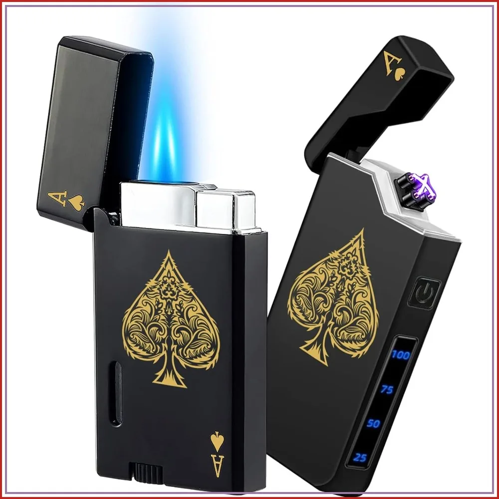 Plasma Arc Lighter, 2 Pack, USB Rechargeable, Flameless, Windproof, for BBQ Camping Candle
Plasma Arc Lighter, 2 Pack, USB Rechargeable, Flameless, Windproof, for BBQ Camping Candle