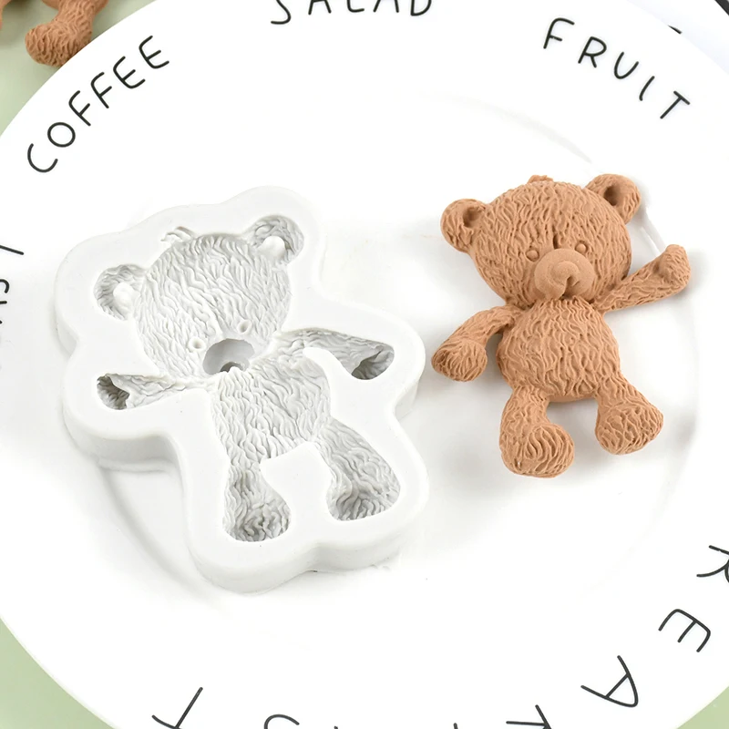 1pc 3D Cute Little Bear Silicone Mold Cake Chocolate Mould DIY Clay Model Cake Decorating Tools Kitchen Accessories Bakeware
1pc 3D Cute Little Bear Silicone Mold Cake Chocolate Mould DIY Clay Model Cake Decorating Tools Kitchen Accessories Bakeware
