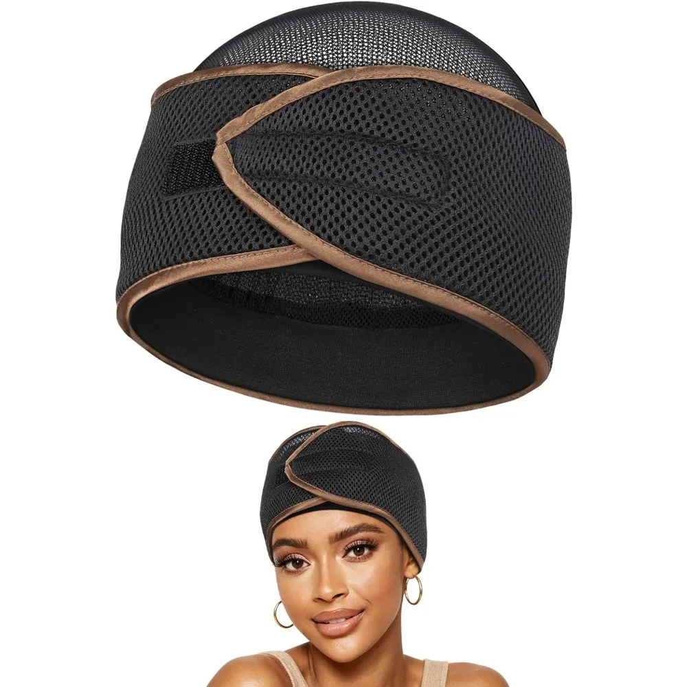2-in-1 Anti-Slip Hair Wrap for Sleep – Mesh Durag Cap for Pixie Cut Short Hair, Adjustable Hook and Loop Fastener Closure
2-in-1 Anti-Slip Hair Wrap for Sleep – Mesh Durag Cap for Pixie Cut Short Hair, Adjustable Hook and Loop Fastener Closure