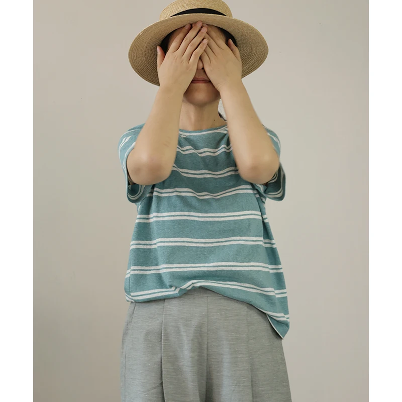 Lightweight Haax Cotton ort Sve T-irt Women's Basic Sle Versatile Knitted f Sve Top Casual Summer New Arrival
Lightweight Haax Cotton ort Sve T-irt Women's Basic Sle Versatile Knitted f Sve Top Casual Summer New Arrival