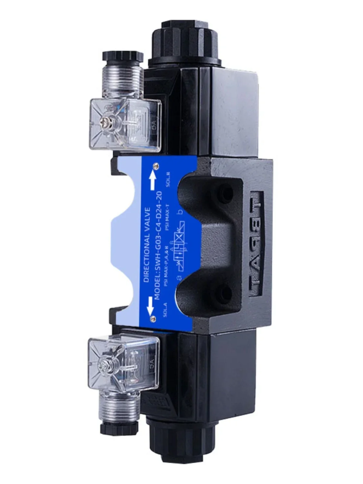 SWH-G02/03-C2/B2/C3/C4/C5/C6/D2-D24/A220-10/20 Hydraulic Solenoid Reversing Valve
SWH-G02/03-C2/B2/C3/C4/C5/C6/D2-D24/A220-10/20 Hydraulic Solenoid Reversing Valve