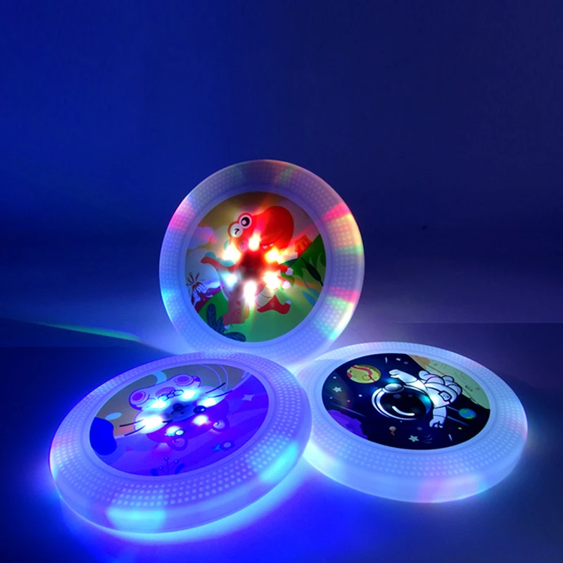 Детский светящийся летающий диск из искусственного материала, мягкий летающий диск для ручного метания, детский сад, сенсорное обучение, спортивный реквизит, игрушка
Детский светящийся летающий диск из искусственного материала, мягкий летающий диск для ручного метания, детский сад, сенсорное обучение, спортивный реквизит, игрушка