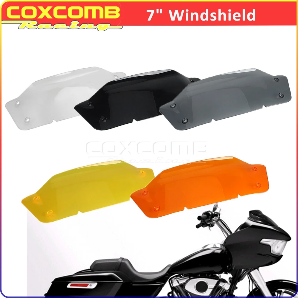 Cowling Windscreen For Harley Street Glide FLHX/I Motorcycle Accessory 7" Wind Deflector Windshield CVO Street Glide FLHXSE 2024
Cowling Windscreen For Harley Street Glide FLHX/I Motorcycle Accessory 7" Wind Deflector Windshield CVO Street Glide FLHXSE 2024