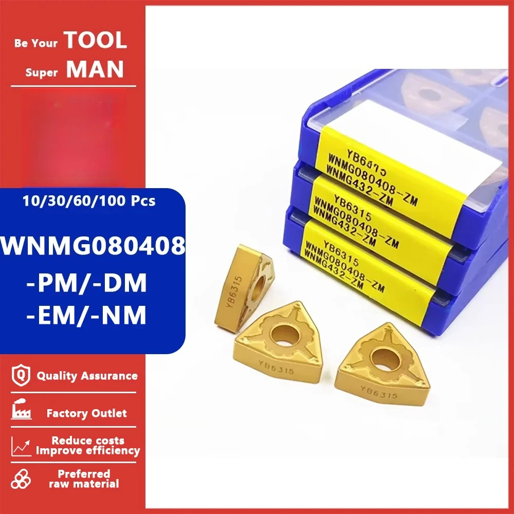 ZCC WNMG080408 -PM -DM -EM -NM External Turning Tools Carbide insert WNMG 080408 Lathe Cutter Tool Turning Insert
ZCC WNMG080408 -PM -DM -EM -NM External Turning Tools Carbide insert WNMG 080408 Lathe Cutter Tool Turning Insert