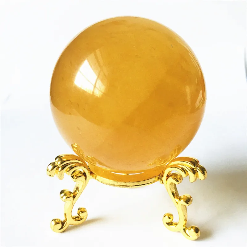 3-10cm Natural Citrine Calcite Quartz Crystal Sphere Ball Healing Gemston Home Decor+ wood bracket
3-10cm Natural Citrine Calcite Quartz Crystal Sphere Ball Healing Gemston Home Decor+ wood bracket