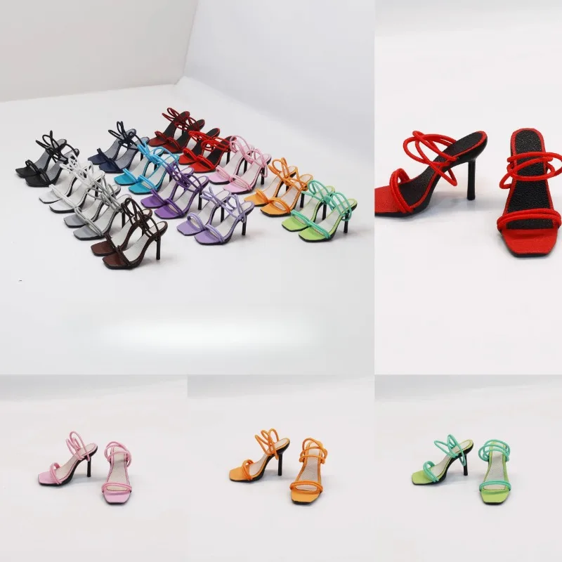1/6 Scale Female Elastic Strap High Heels Sandals Shoes Model for 12" Soldier Action Figures Worldbox TBL VCD Feet Body
1/6 Scale Female Elastic Strap High Heels Sandals Shoes Model for 12" Soldier Action Figures Worldbox TBL VCD Feet Body