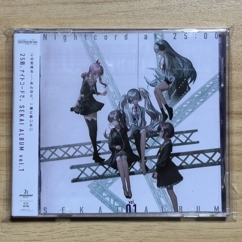 Classic Hatsune Miku Music CD Nightcord At 25:00 SEKAI ALBUM Vol 1 Music Record Cosplay Walkman Party Car Soundtracks Box Gifts
Classic Hatsune Miku Music CD Nightcord At 25:00 SEKAI ALBUM Vol 1 Music Record Cosplay Walkman Party Car Soundtracks Box Gifts