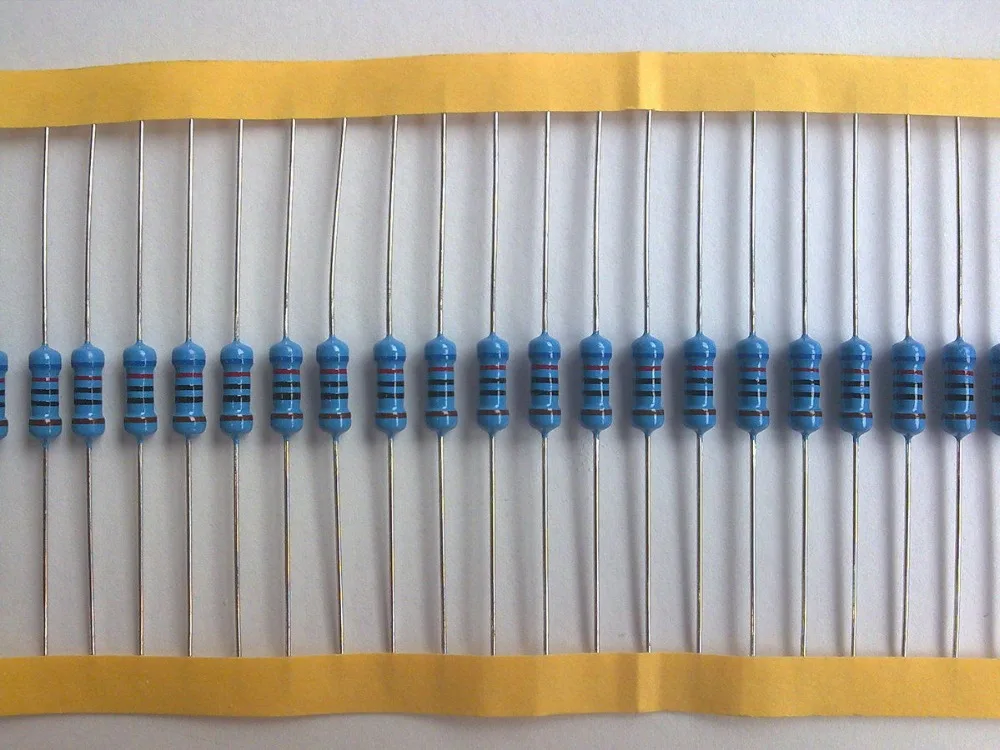 1000pcs 100k ohm 1/4W 100kR color ring Metal Film Resistor 100kohm 0.25W 1% ROHS
1000pcs 100k ohm 1/4W 100kR color ring Metal Film Resistor 100kohm 0.25W 1% ROHS