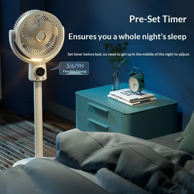 Standing Fan USB Rechargeable Oscillating Bluetooth Voice Control Remote Powerful Airflow Quiet Home Bedroom Airconditioner
Standing Fan USB Rechargeable Oscillating Bluetooth Voice Control Remote Powerful Airflow Quiet Home Bedroom Airconditioner