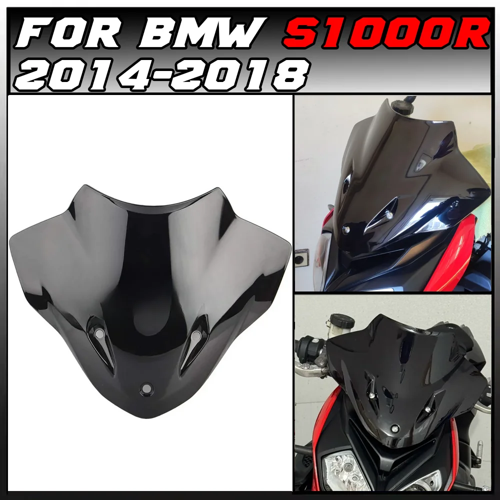 For BMW S1000R S1000 R 2014 2015 2016 2017 2018 Motorcycle Screen Double Bubble Windshield Deflector Protector WindScreen
For BMW S1000R S1000 R 2014 2015 2016 2017 2018 Motorcycle Screen Double Bubble Windshield Deflector Protector WindScreen