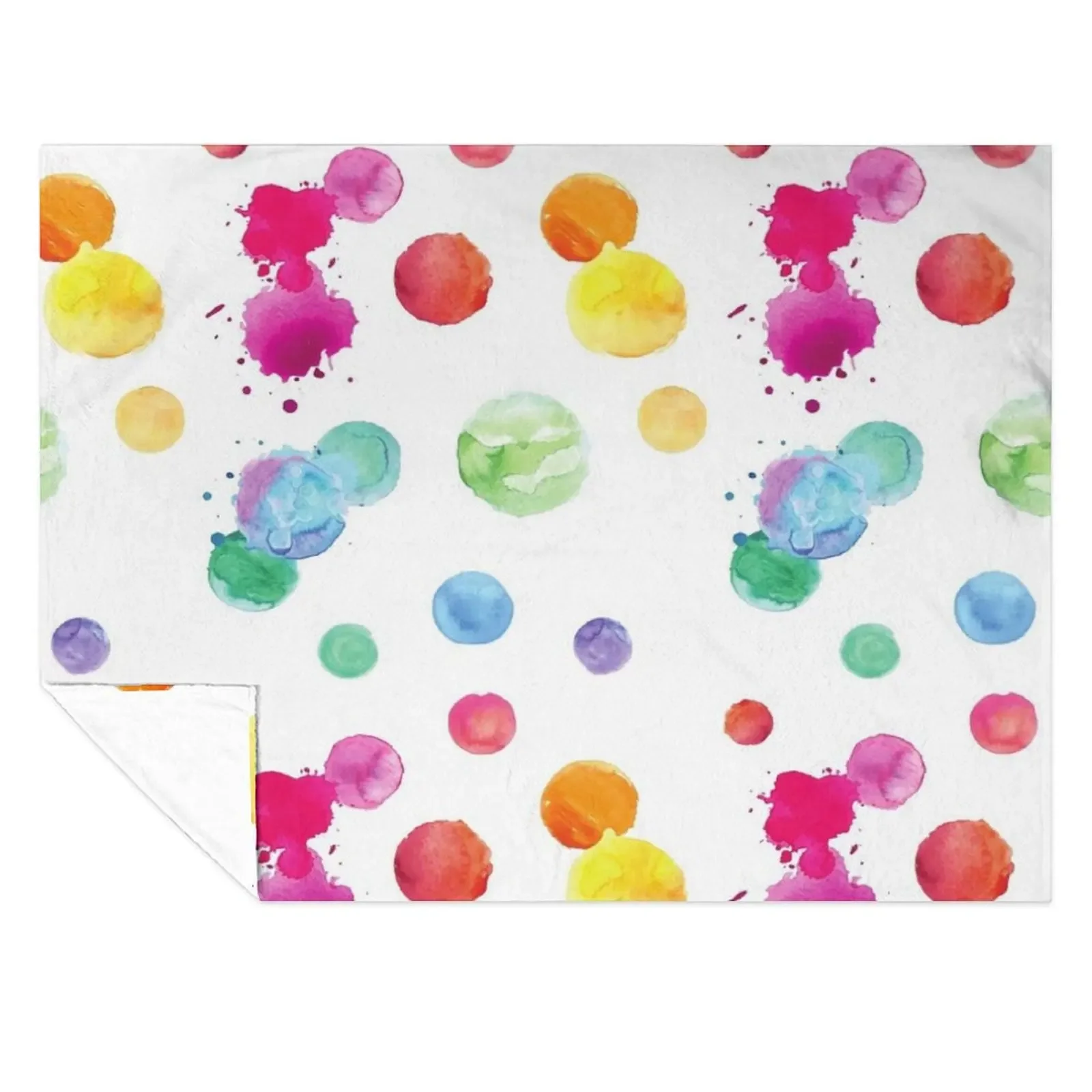 Artist Palette Polka Dot - Multicolor - White background Throw Blanket Summer Beddings Warm Sofas manga Blankets
Artist Palette Polka Dot - Multicolor - White background Throw Blanket Summer Beddings Warm Sofas manga Blankets
