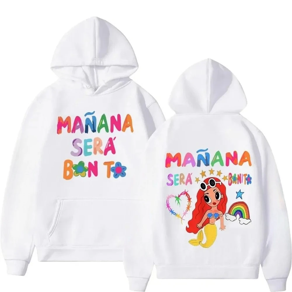 Female Singer Karol G Hoodies Manana Sera Bonito Printing Hoodie Bichota Multi-colors Sweatshirts Y2k Fleece Hoody for Men Women
Female Singer Karol G Hoodies Manana Sera Bonito Printing Hoodie Bichota Multi-colors Sweatshirts Y2k Fleece Hoody for Men Women
