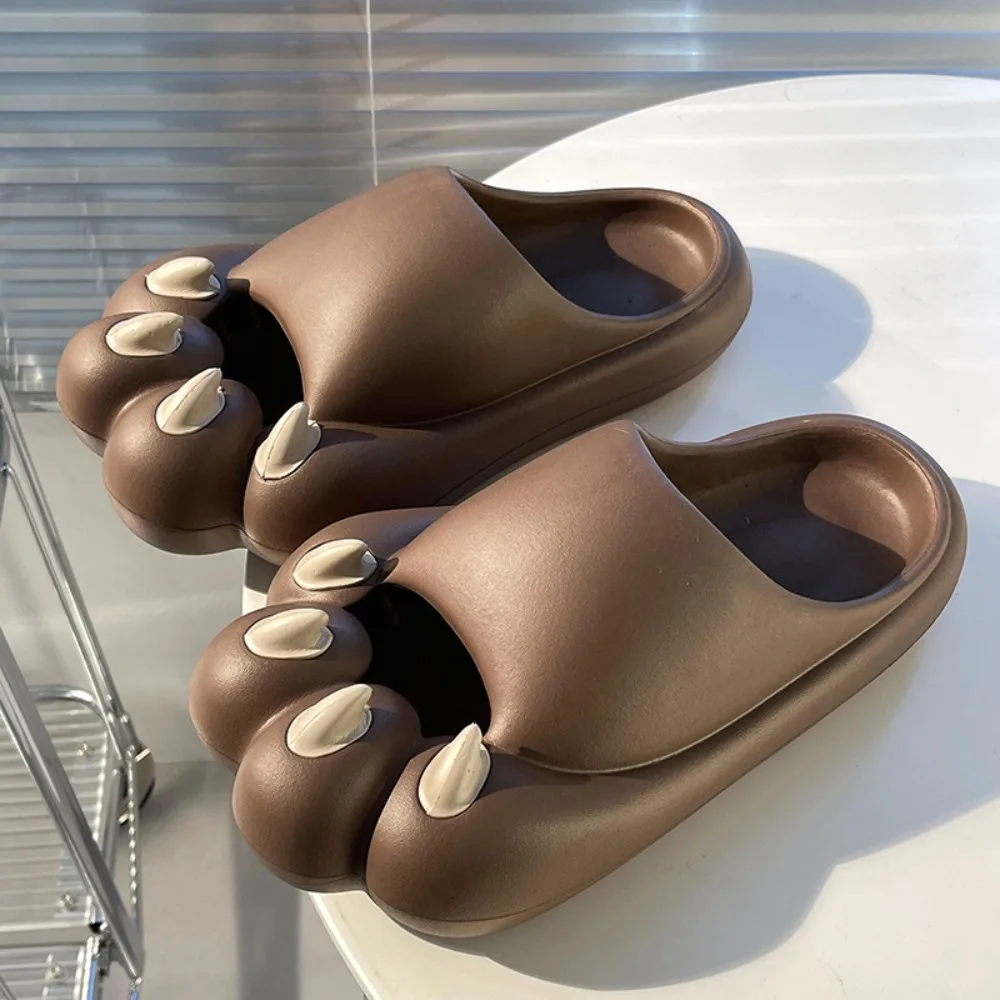 Casual Creative Cat Paw Slippers Thick Sole Soft Bottom Puppy Claw Slippers Cute Cartoon EVA Animal Paw Sandal Bedroom
Casual Creative Cat Paw Slippers Thick Sole Soft Bottom Puppy Claw Slippers Cute Cartoon EVA Animal Paw Sandal Bedroom