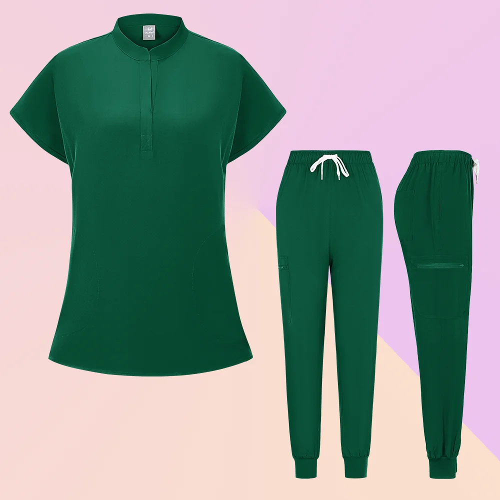 Scrubs Women Beauty SPA Uniform Pet Clinic Store Veterinary Dentistry Work Clothes Set High-quality Medical Nurse Unisex
Scrubs Women Beauty SPA Uniform Pet Clinic Store Veterinary Dentistry Work Clothes Set High-quality Medical Nurse Unisex