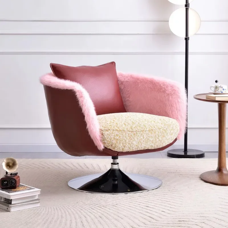 Chinese Factory Rotatable Egg-shaped Leisure Chair Lazy Swivel Chair Italian Light Designer Single Sofa Chair
Chinese Factory Rotatable Egg-shaped Leisure Chair Lazy Swivel Chair Italian Light Designer Single Sofa Chair