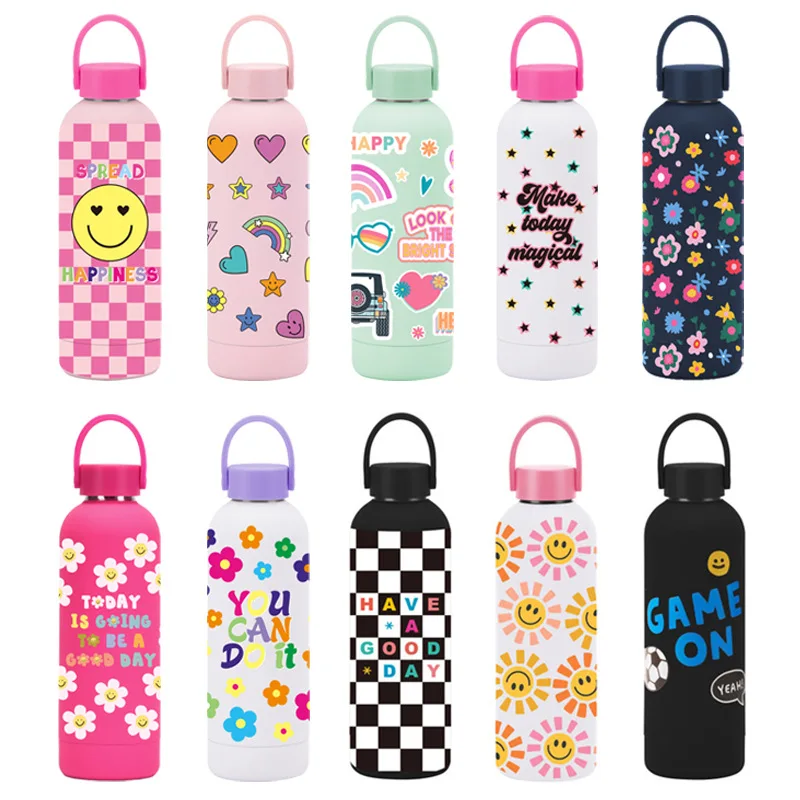 2024 New 500ml Double Layer Stainless Steel Insulated Water Bottle Portable Handle Outdoor Sports Bottle for Students And Chi...
2024 New 500ml Double Layer Stainless Steel Insulated Water Bottle Portable Handle Outdoor Sports Bottle for Students And Chi...