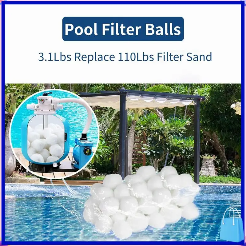 Customer Favorite 1.5 Lbs Pool Filter Balls, Pool Filter Media Fiber Ball For Swimming Pool Bath Center Bathtubs Durable Easy In
Customer Favorite 1.5 Lbs Pool Filter Balls, Pool Filter Media Fiber Ball For Swimming Pool Bath Center Bathtubs Durable Easy In