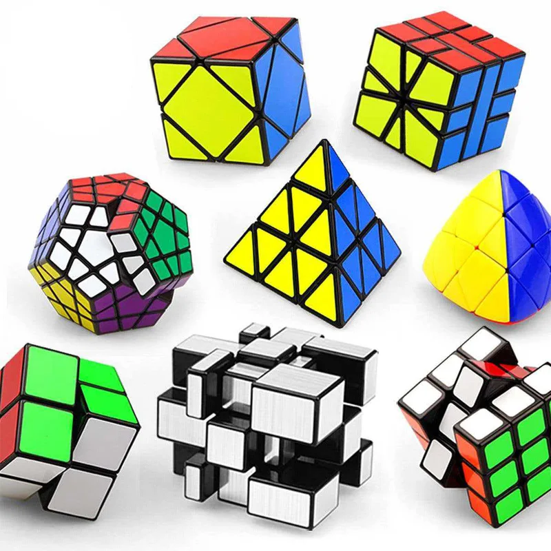 Magic Speed Cube 2x2 3x3 Pyramid Mirror Skewb Dodecahedron Megaminx Windmill Problem Solving Brain Teaser Toys For Adults Kids
Magic Speed Cube 2x2 3x3 Pyramid Mirror Skewb Dodecahedron Megaminx Windmill Problem Solving Brain Teaser Toys For Adults Kids