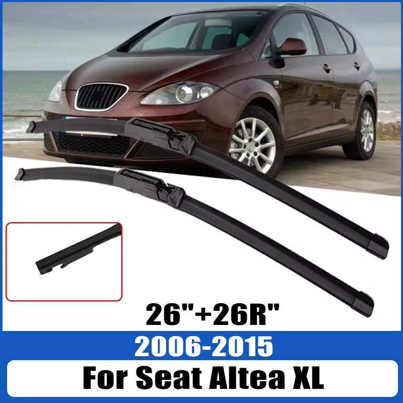 For Seat Altea XL 2006-2015 2007 2008 2009 Wiper Front Wiper Blades Windshield Windscreen Window Brush 26"+26R" Car Accessories
For Seat Altea XL 2006-2015 2007 2008 2009 Wiper Front Wiper Blades Windshield Windscreen Window Brush 26"+26R" Car Accessories