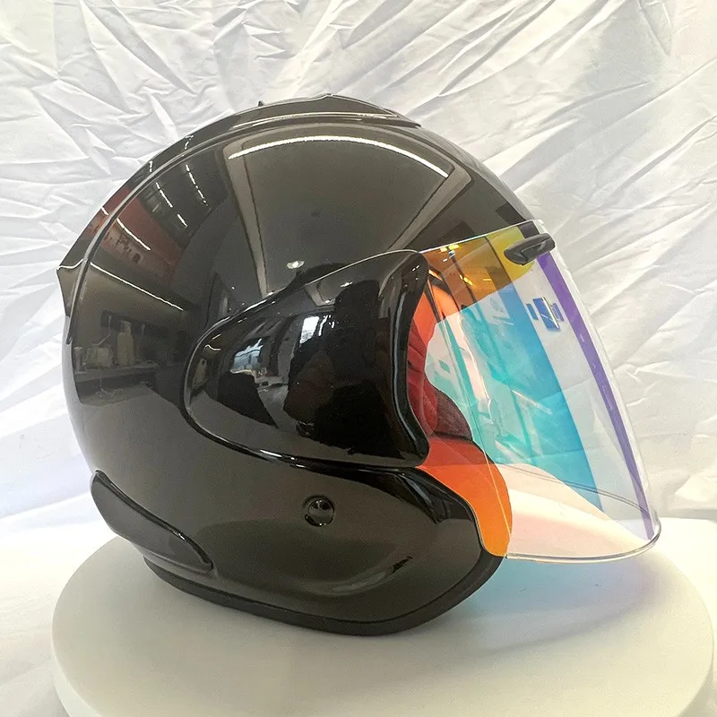 VZ-RAM ABS Classic 3/4 Open Face Helmet,For Vintage Motorcycle and Cruise Motorcycle Protection Helmets,Bright black,Capacete
VZ-RAM ABS Classic 3/4 Open Face Helmet,For Vintage Motorcycle and Cruise Motorcycle Protection Helmets,Bright black,Capacete