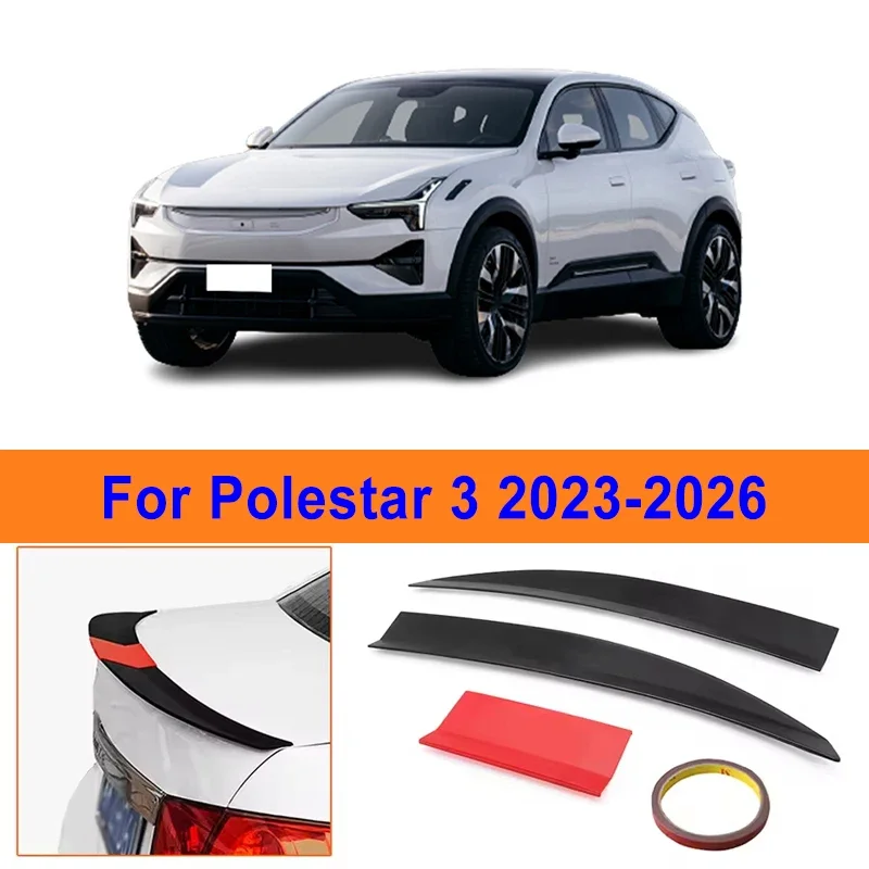 For Polestar 3 2023-2026 3-Section ABS Rear Trunk Spoiler 115-125cm Adjustable Sports Decor Top Wing Car Exterior Parts
For Polestar 3 2023-2026 3-Section ABS Rear Trunk Spoiler 115-125cm Adjustable Sports Decor Top Wing Car Exterior Parts