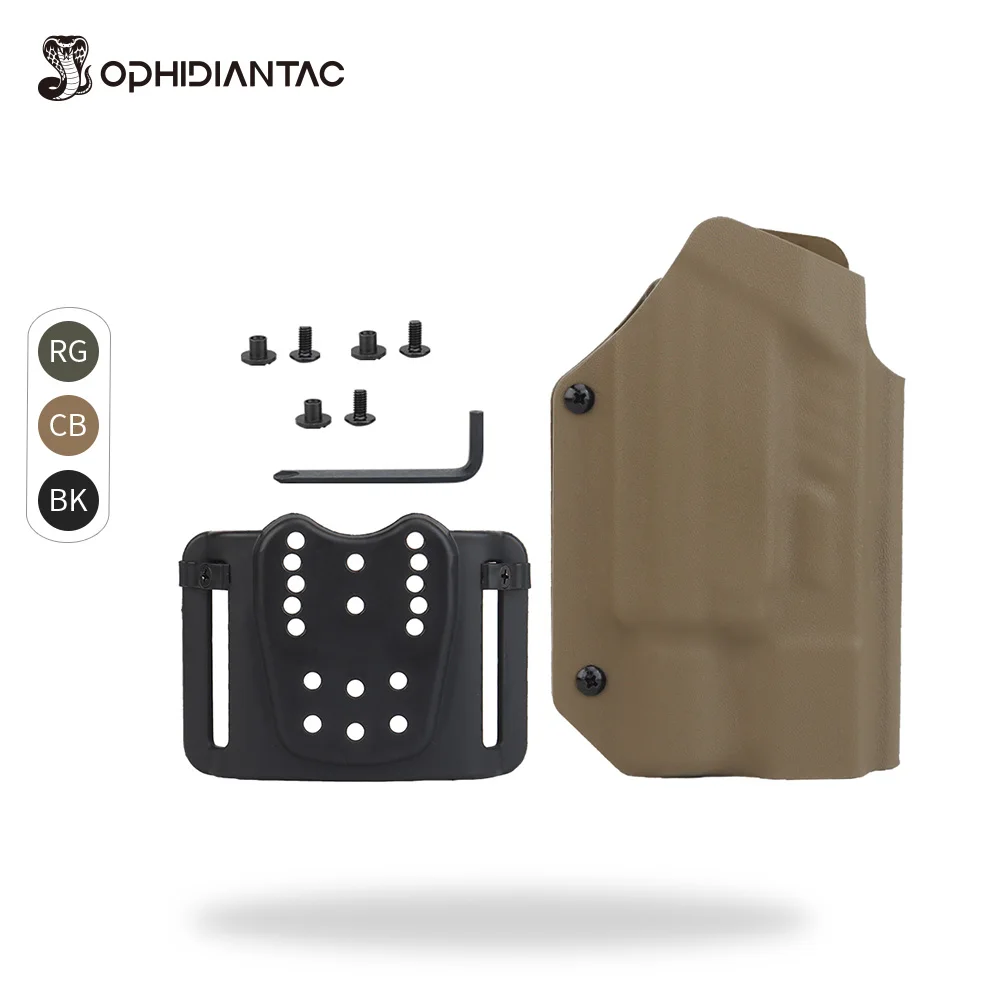 OPHIDIANTAC Light Holster Glock-9mm /40 (17/19/19X / 22/23/3/35/45) Flashlight X300U-A(not included) Hunting Holster 
OPHIDIANTAC Light Holster Glock-9mm /40 (17/19/19X / 22/23/3/35/45) Flashlight X300U-A(not included) Hunting Holster