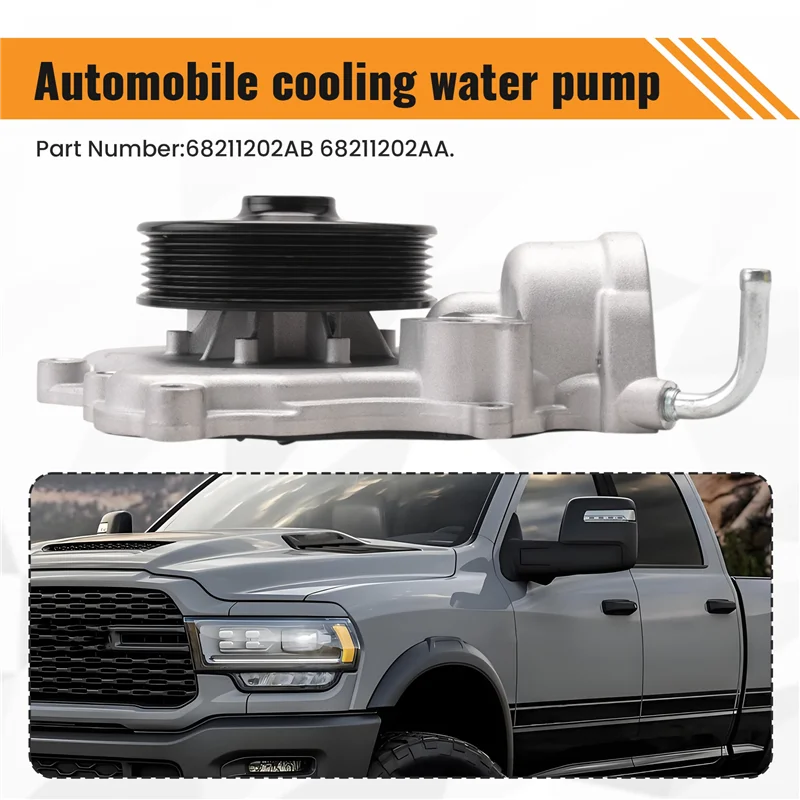 Water Pump Engine Cooling Water Pump For Dodge Ram 1500 Water Pump 68211202AB 68211202AA
Water Pump Engine Cooling Water Pump For Dodge Ram 1500 Water Pump 68211202AB 68211202AA