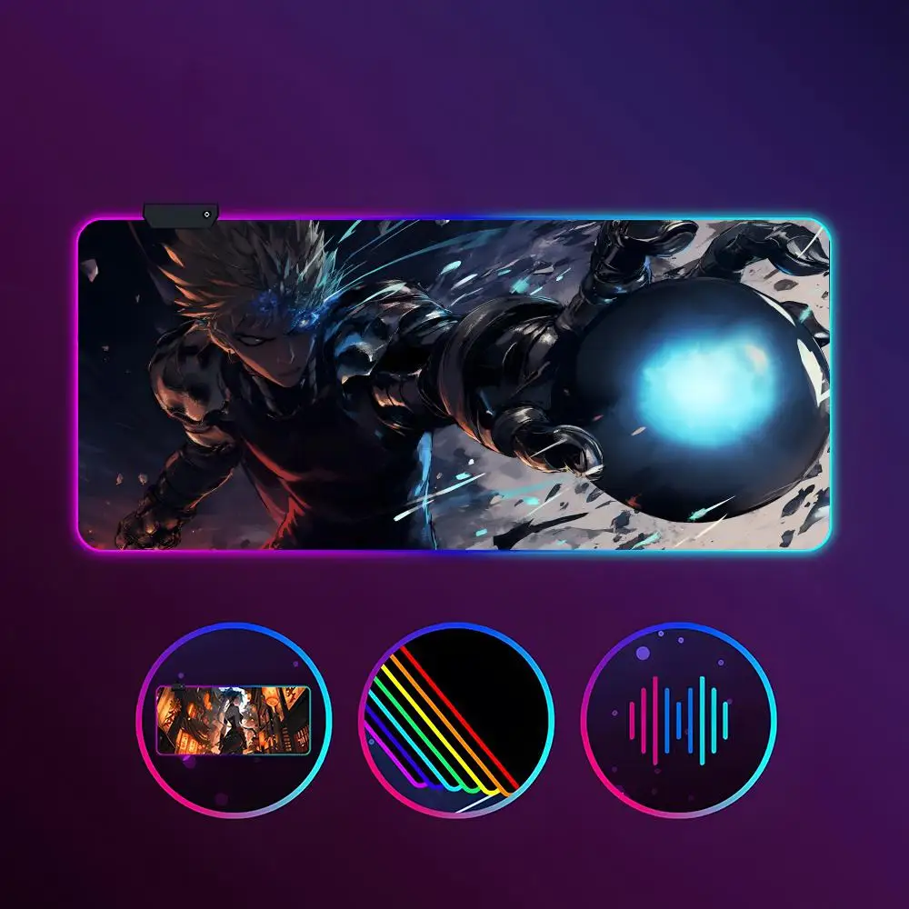 One Punch Man Mouse Pad RGB Luminous 900X400mm Large Table Mat Non-slip Extra Large Game Office Mouse Pad
One Punch Man Mouse Pad RGB Luminous 900X400mm Large Table Mat Non-slip Extra Large Game Office Mouse Pad