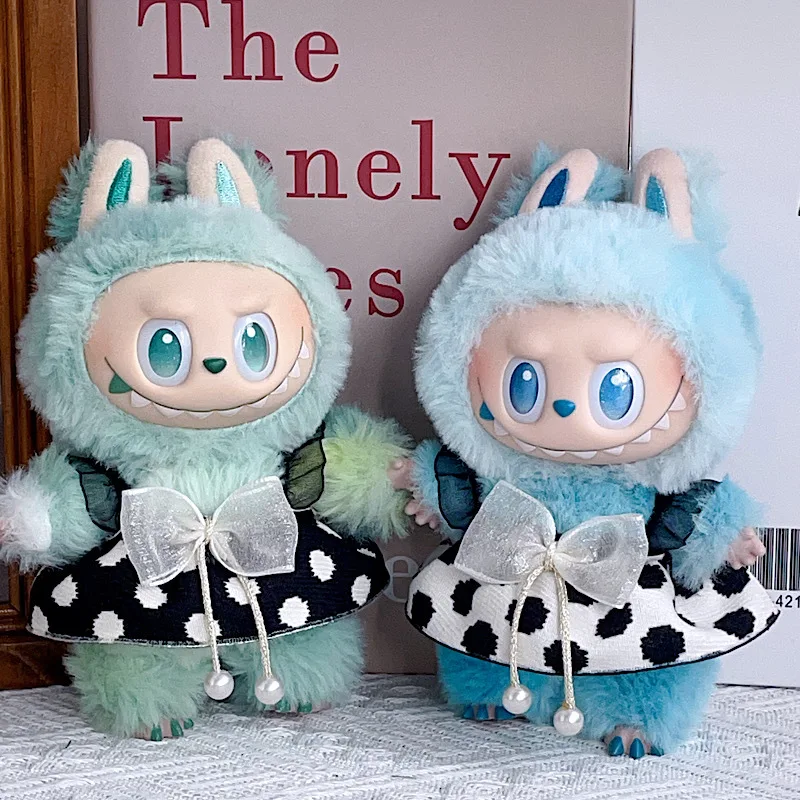 Labubu Ropa 3.0 Summer Green Cute Dress Set for V1/V2/V3 Labubu Outfit Cute Doll Clothes Accessories Trendy Gift Cowboy Set
Labubu Ropa 3.0 Summer Green Cute Dress Set for V1/V2/V3 Labubu Outfit Cute Doll Clothes Accessories Trendy Gift Cowboy Set