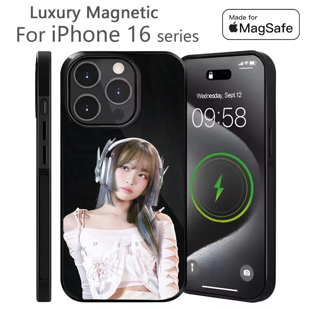 Singer Kim C-Chaewon LE Phone Case For iPhone 16,15,14,13,12,11,Plus,Pro,Max Mini Magsafe Magnetic Wireless Charging
Singer Kim C-Chaewon LE Phone Case For iPhone 16,15,14,13,12,11,Plus,Pro,Max Mini Magsafe Magnetic Wireless Charging