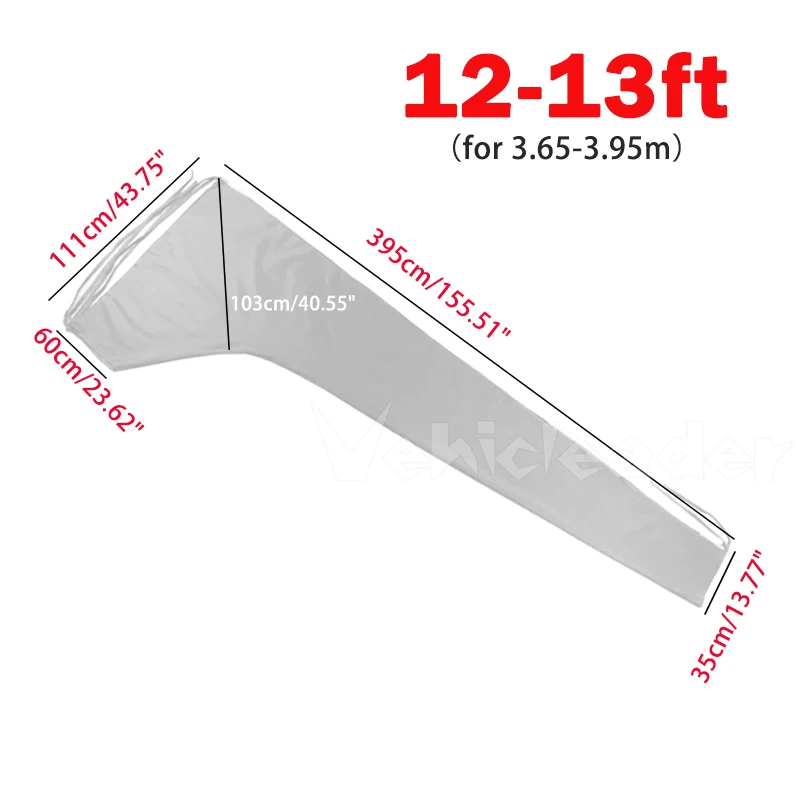 210D Waterproof Sail Cover Mainsail Boom Cover Boat Cover for 8-13ft Anti UV Sunshade Dustproof Boom Sail Marine Boat Accessory
210D Waterproof Sail Cover Mainsail Boom Cover Boat Cover for 8-13ft Anti UV Sunshade Dustproof Boom Sail Marine Boat Accessory