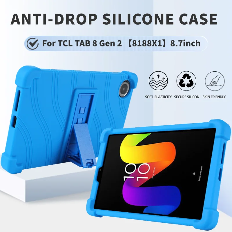 Чехол для планшета TCL Tab 8 Gen 2, 8,7 дюйма, 8188X, противоударный чехол, детская мягкая силиконовая подставка, защитный чехол
Чехол для планшета TCL Tab 8 Gen 2, 8,7 дюйма, 8188X, противоударный чехол, детская мягкая силиконовая подставка, защитный чехол