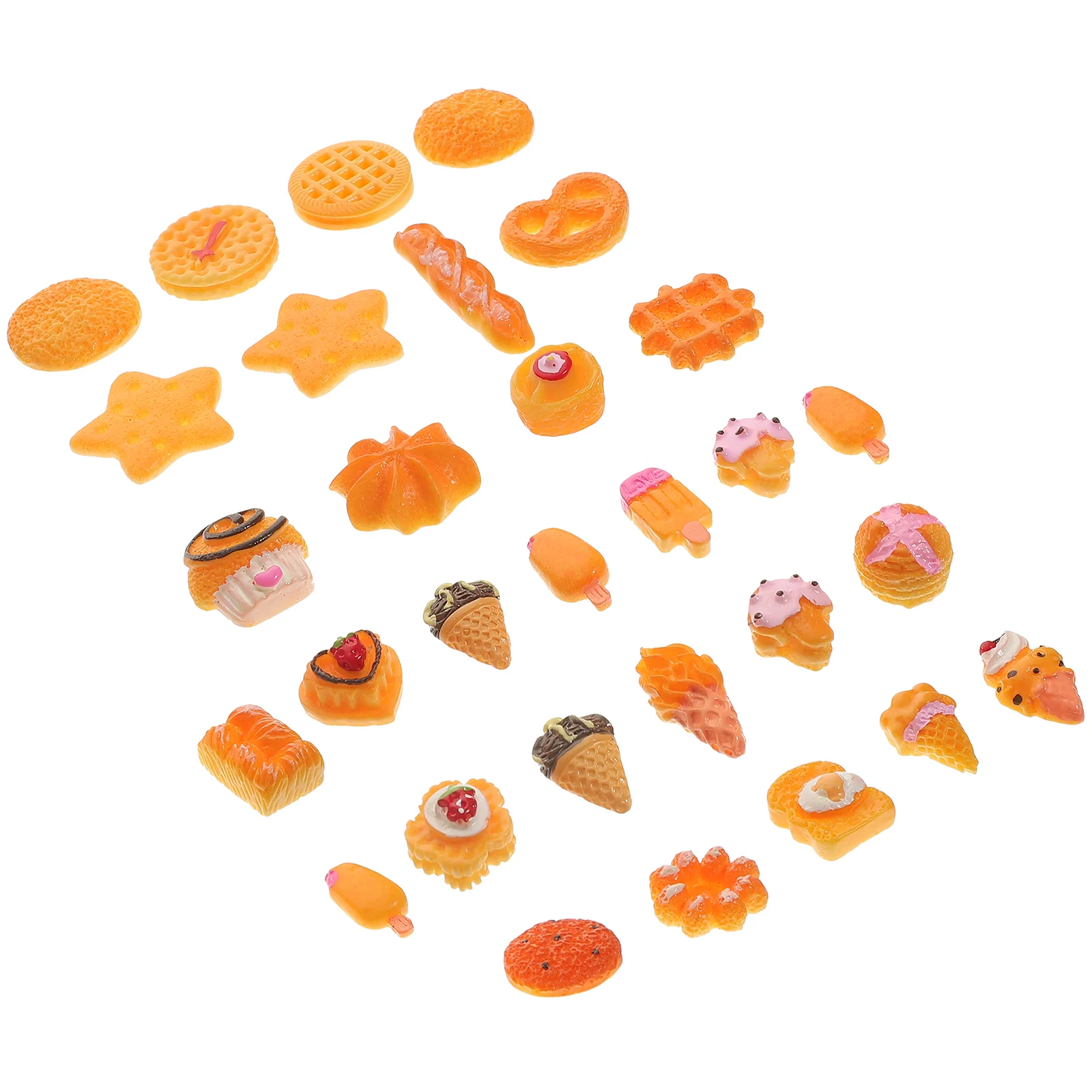 30 Pcs DIY Resin Accessories Simulated Dessert Decorations Home Lovely Food Model Mall Tabletop Tiny Reliable
30 Pcs DIY Resin Accessories Simulated Dessert Decorations Home Lovely Food Model Mall Tabletop Tiny Reliable