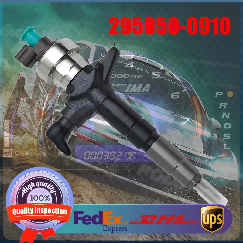 Common Rail Injector 295050-0910 095000-5321 8-98159583-1 for Isuzu Engine 4JK1 4JJ1 Vehicle D-Max 2.5D
Common Rail Injector 295050-0910 095000-5321 8-98159583-1 for Isuzu Engine 4JK1 4JJ1 Vehicle D-Max 2.5D