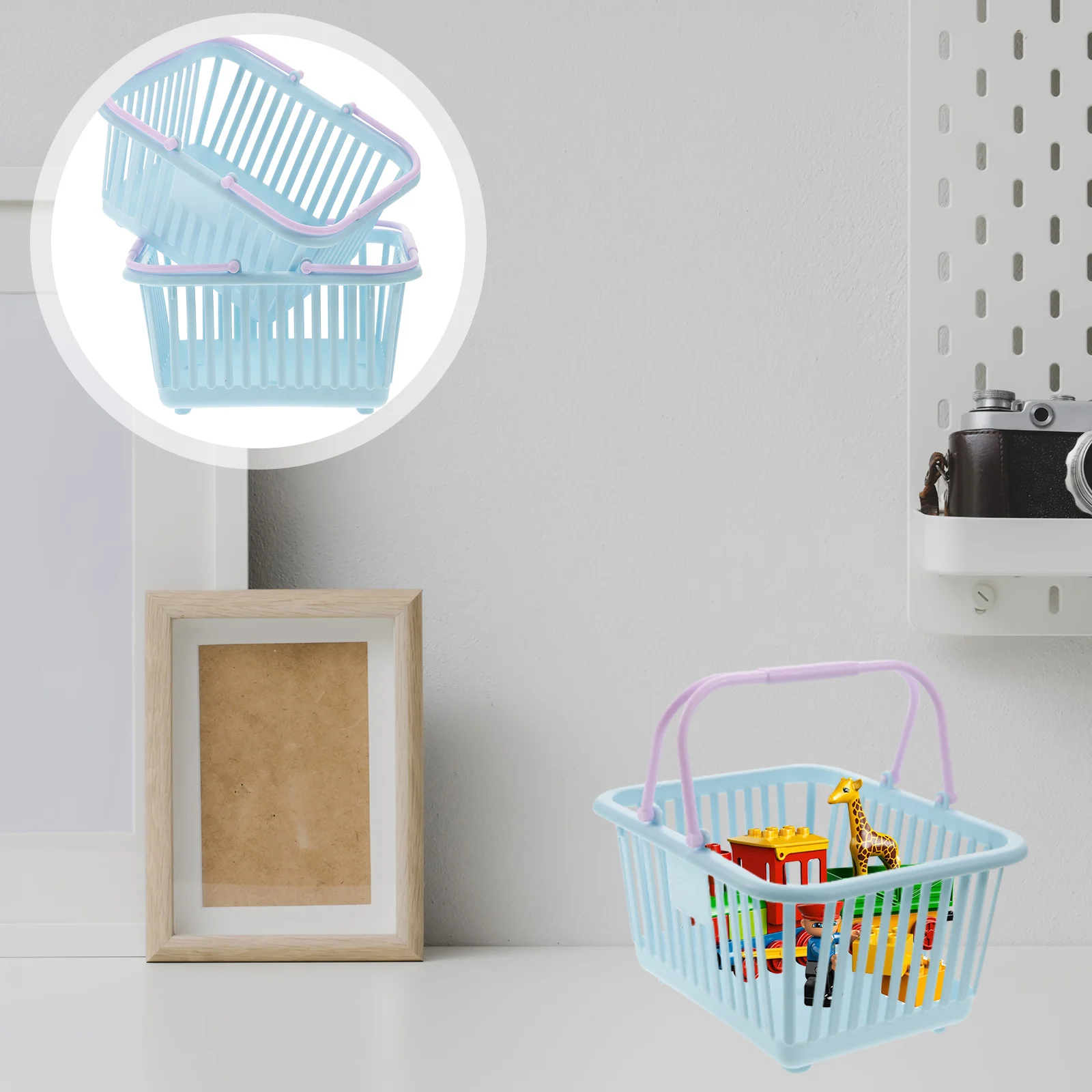 3 Pcs Storage Basket Plastic Grocery Baskets with Handles Small Groceries Pastel Bins Shopping Hamper Basketball
3 Pcs Storage Basket Plastic Grocery Baskets with Handles Small Groceries Pastel Bins Shopping Hamper Basketball