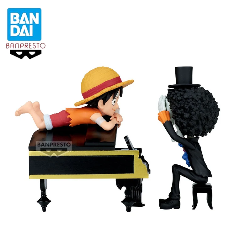 ONE PIECE Original Bandai BANPRESTO WCF LOG STORIES Monkey D. Luffy Brook Anime Figure Collectible Model Ornaments Toys Gifts
ONE PIECE Original Bandai BANPRESTO WCF LOG STORIES Monkey D. Luffy Brook Anime Figure Collectible Model Ornaments Toys Gifts