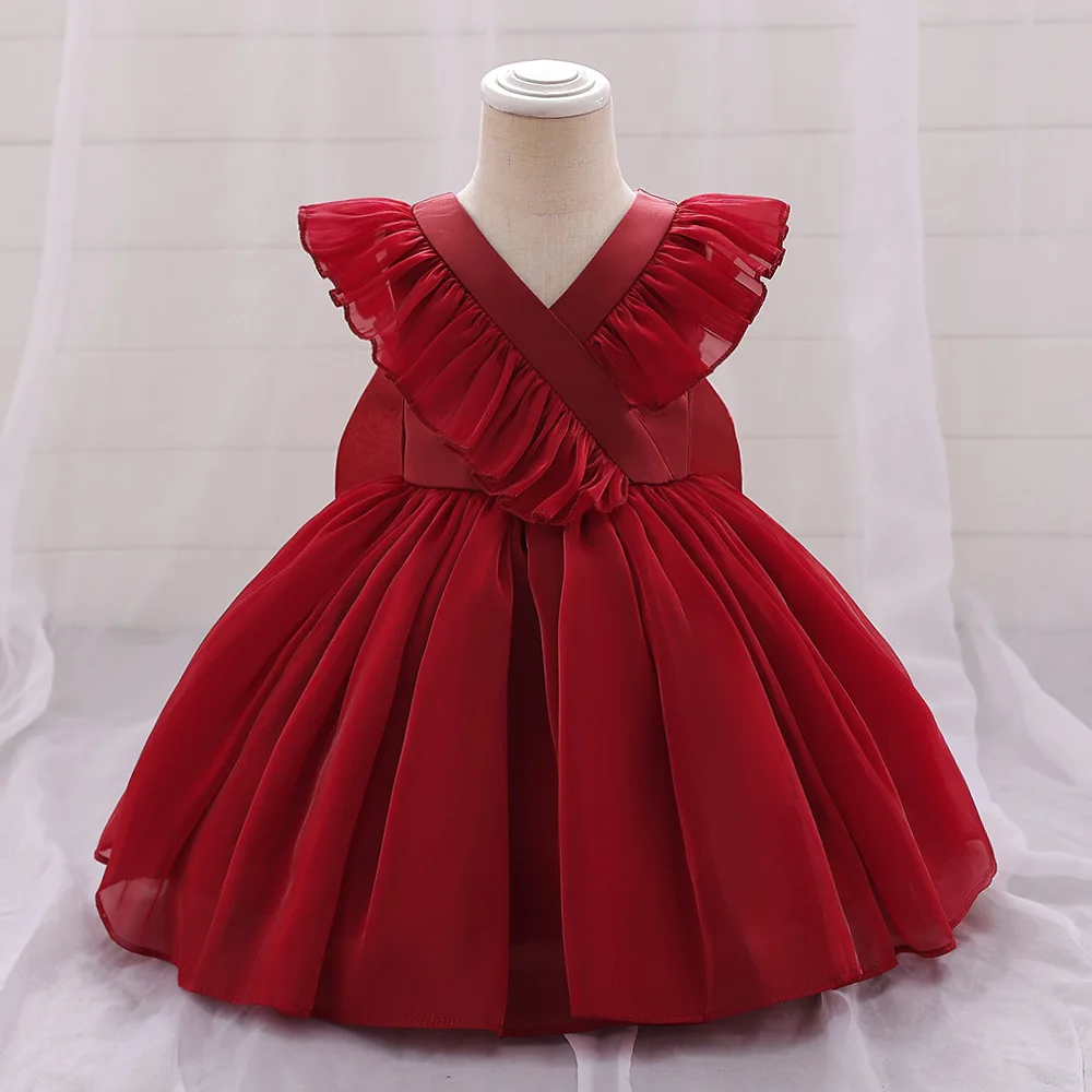 Toddler Red Bowknot Gown Girl Baby Festival Birthday Party Costume Infant Carnival Children's Day Formal New Year Princess Dress
Toddler Red Bowknot Gown Girl Baby Festival Birthday Party Costume Infant Carnival Children's Day Formal New Year Princess Dress