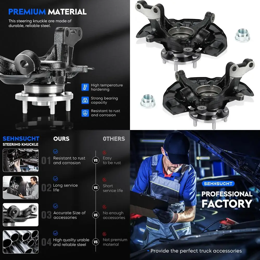 Передний левый и правый поворотный кулак и ступица подшипника колеса в сборе для Toyota Camry 2007-2011, для Lexus ES350 2007-2012, R
Передний левый и правый поворотный кулак и ступица подшипника колеса в сборе для Toyota Camry 2007-2011, для Lexus ES350 2007-2012, R