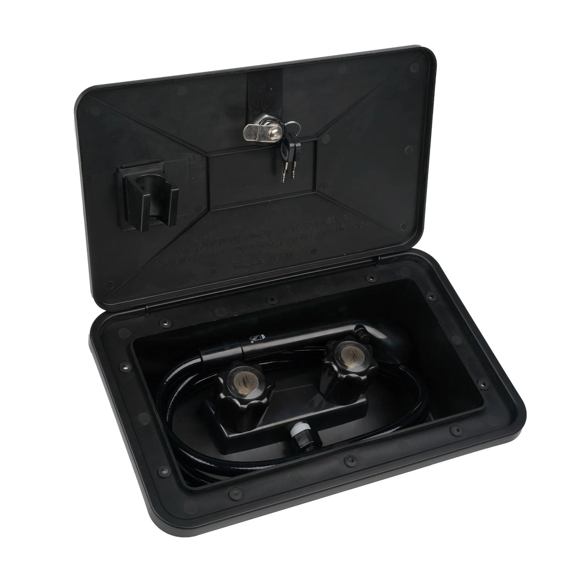 Caravan Accessories RV Exterior Shower Box Kit with Lock
Caravan Accessories RV Exterior Shower Box Kit with Lock