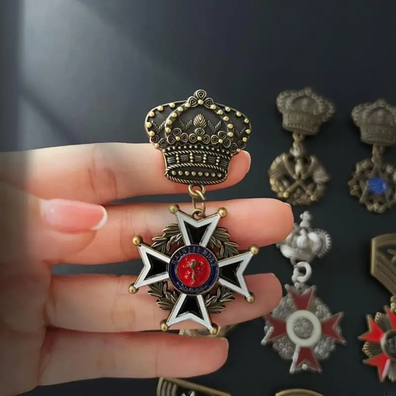 L5YC Antique Martial Enthusiast Badge Historical Value Collectible Badge Metal Pin for Clothes Decoration
L5YC Antique Martial Enthusiast Badge Historical Value Collectible Badge Metal Pin for Clothes Decoration