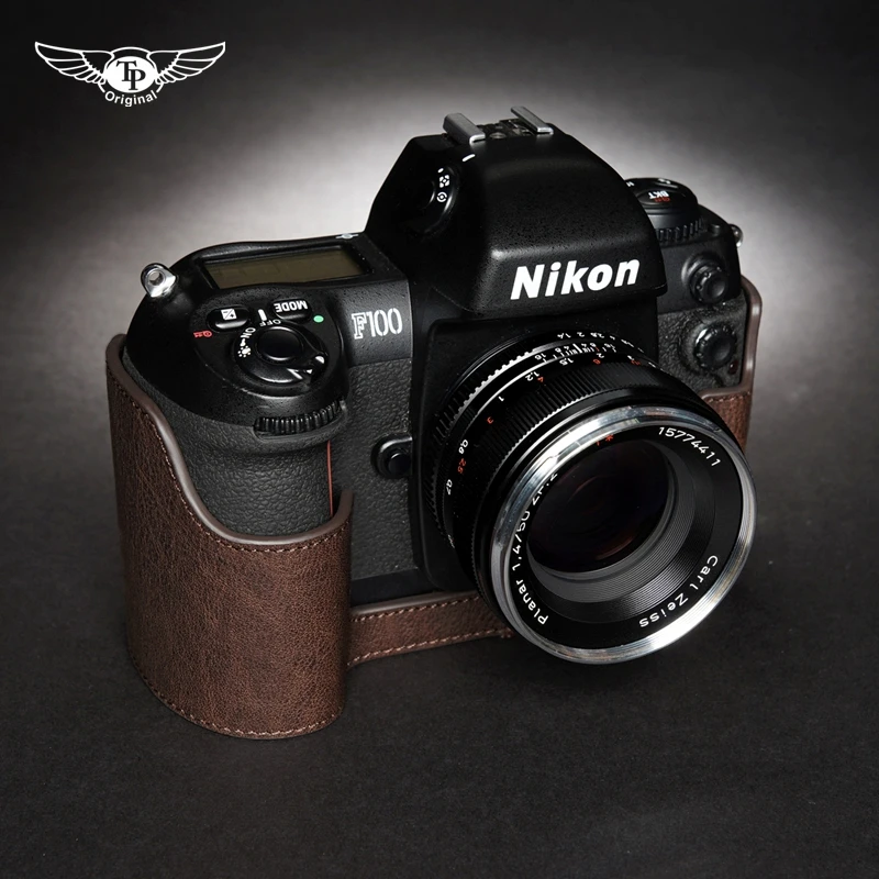 Получехол для камеры из натуральной кожи, чехол для Nikon F100 F80
Получехол для камеры из натуральной кожи, чехол для Nikon F100 F80