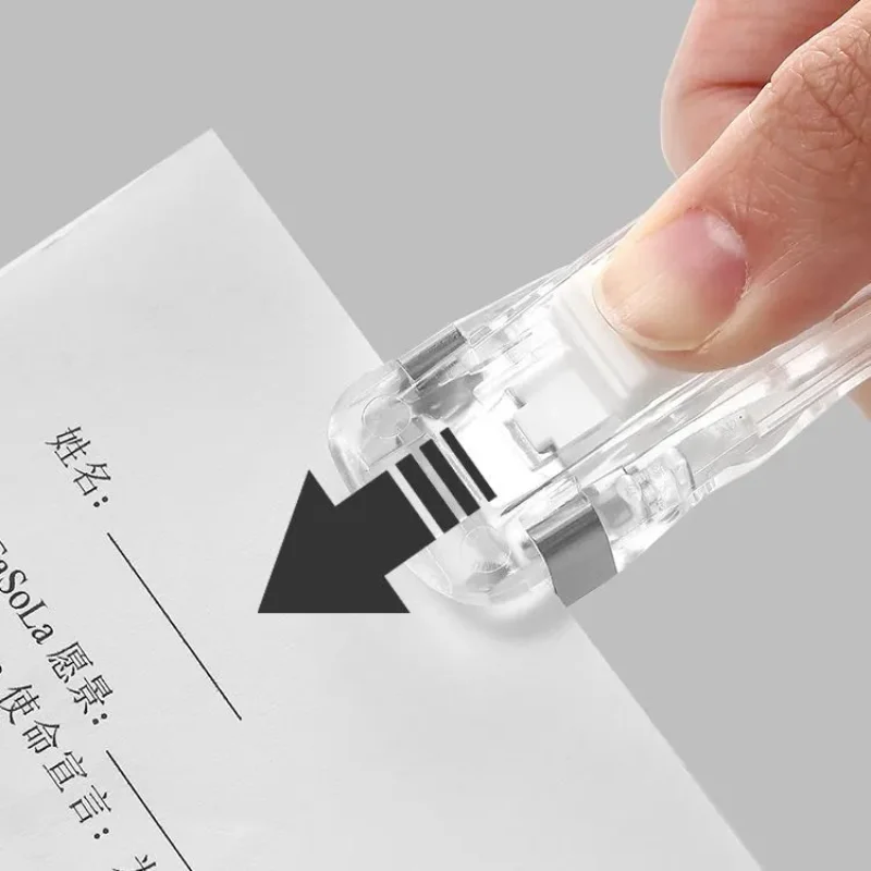 Мини-бесследный многоразовый ручной зажим, степлер для бумаги, книжный файл, офис, школьный переплет, инструменты для переплета, аксессуары
Мини-бесследный многоразовый ручной зажим, степлер для бумаги, книжный файл, офис, школьный переплет, инструменты для переплета, аксессуары