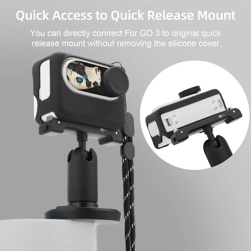 Silicone Case with Stickers for Strength Silicone Lens Cover for Touch Screen Insta360 Go 3 Silicone Protective Accessories
Silicone Case with Stickers for Strength Silicone Lens Cover for Touch Screen Insta360 Go 3 Silicone Protective Accessories