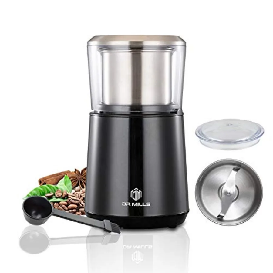 DM-7451 Electric Coffee Grinder Coffee Bean Grinder Electric Dried Spice Nut Herb Grinder Detachable Cup Dishwashable SUS304 St
DM-7451 Electric Coffee Grinder Coffee Bean Grinder Electric Dried Spice Nut Herb Grinder Detachable Cup Dishwashable SUS304 St
