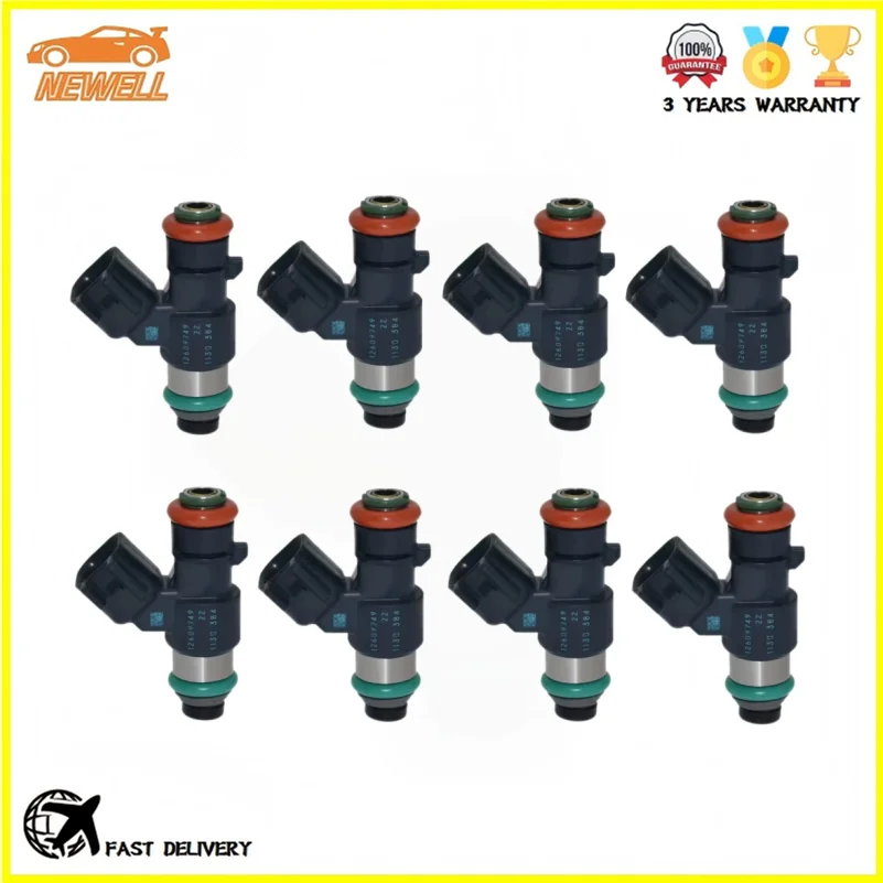 8pcs 12609749 12holes E85 EV14 550cc LS3 Fuel injector For Cadillac Escalade Chevrolet Silverado Tahoe GMC Yukon Hummer V8 6.2L
8pcs 12609749 12holes E85 EV14 550cc LS3 Fuel injector For Cadillac Escalade Chevrolet Silverado Tahoe GMC Yukon Hummer V8 6.2L