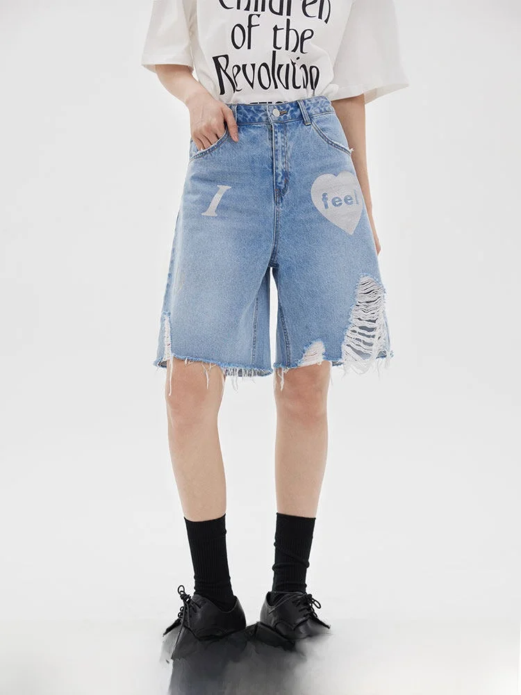 Washed Distressed AD1 Denim Shorts for Men Loose Straight Cut Five-minute Versatile Casual Trendy Mid-waist Zip Fly Jeans
Washed Distressed AD1 Denim Shorts for Men Loose Straight Cut Five-minute Versatile Casual Trendy Mid-waist Zip Fly Jeans