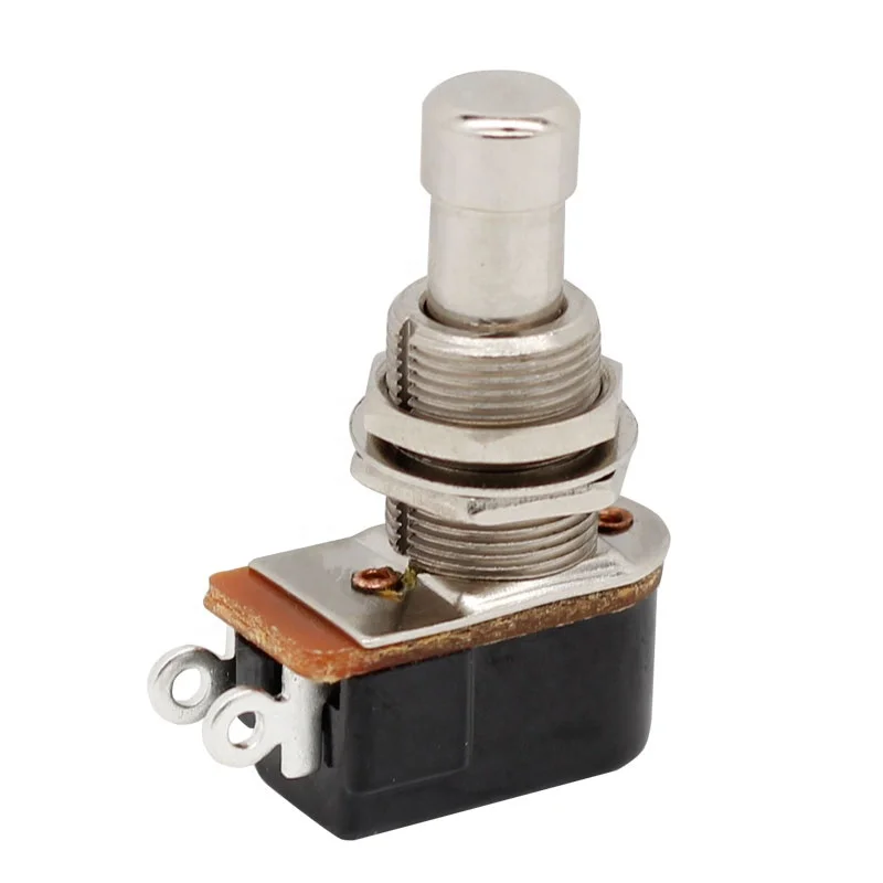 2PIN SPST Momentary Soft Touch Switch Electric Guitar Pedal Foot Push Button Switch
2PIN SPST Momentary Soft Touch Switch Electric Guitar Pedal Foot Push Button Switch